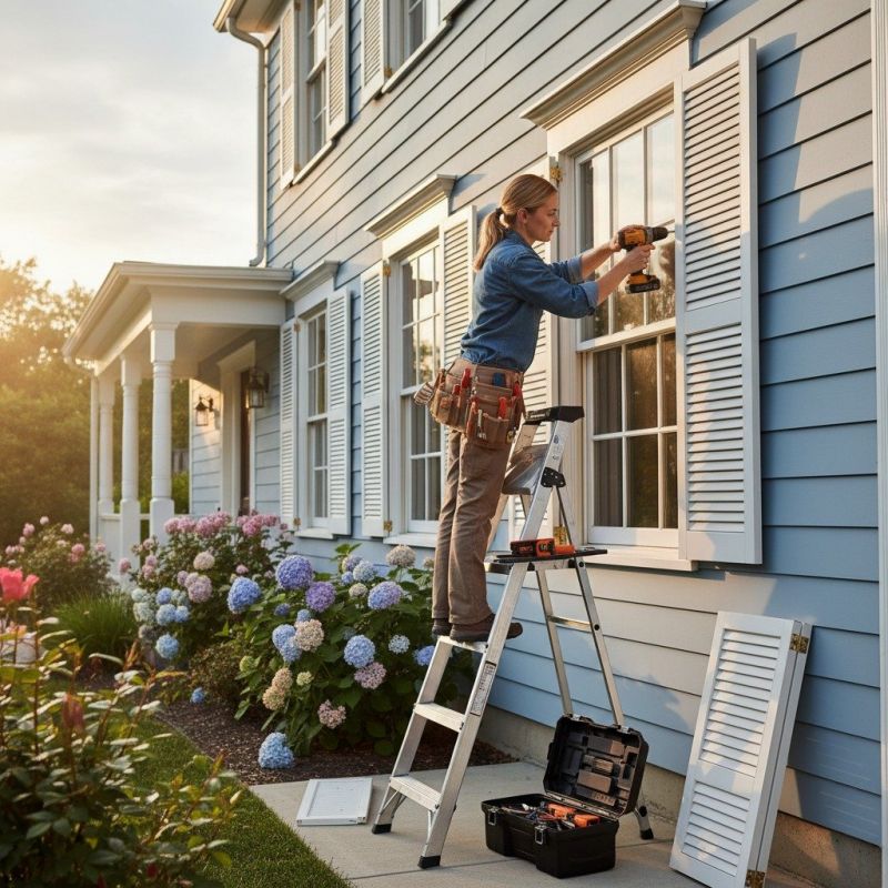 Shutter Handle Repair in Alpharetta, GA