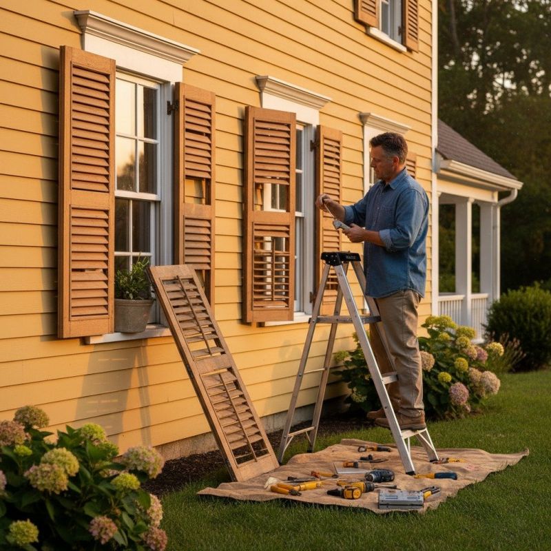 Shutter Louver Repair in Kansas City, KS