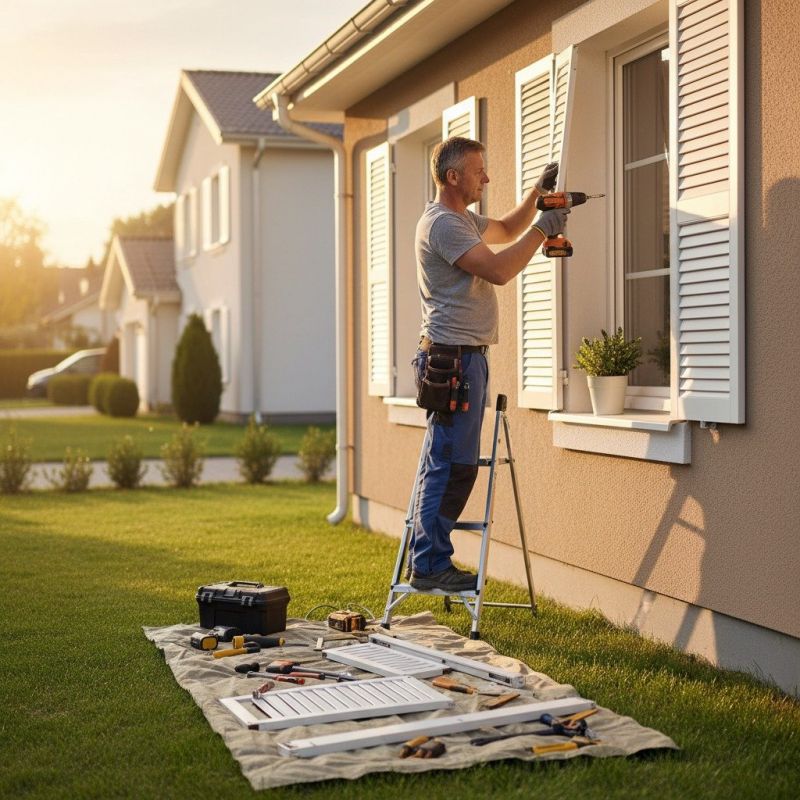 Shutter Reattachment in Olathe, KS